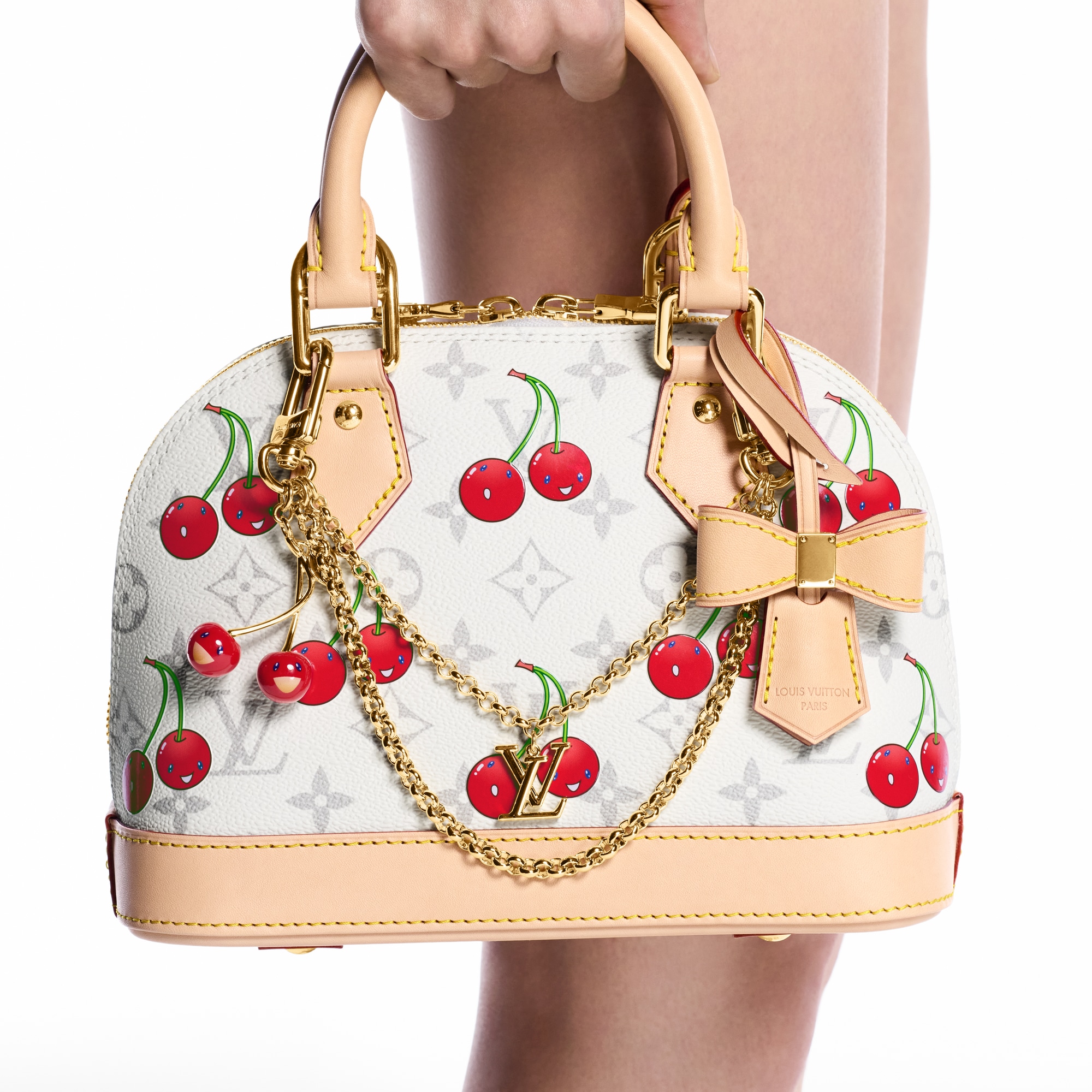 LOUIS VUITTON完売品新品 LV × TM バッグチェーン・チェリー LV x TM Cerise Bag Chain - Luxury S00 Gold | LOUIS VUITTON